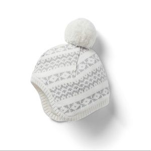 Janie and Jack Baby Fair Isle Pom Hat